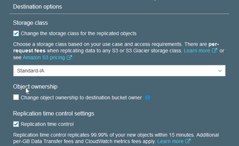 aws s3 replication